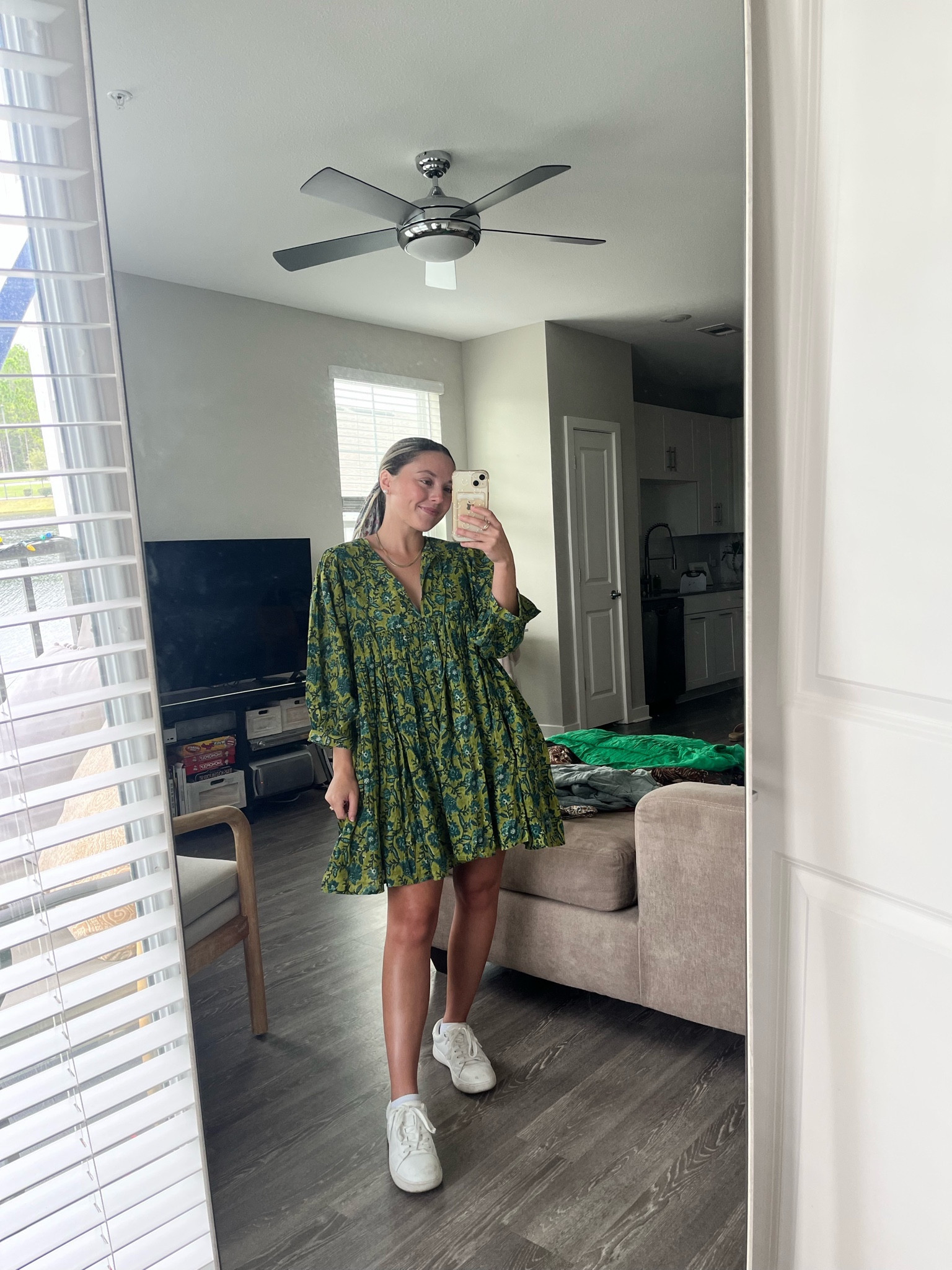 #ootd 

Wearing the Natural Life Aimee green blue floral

#LTKstyletip #LTKshoecrush #LTKworkwear