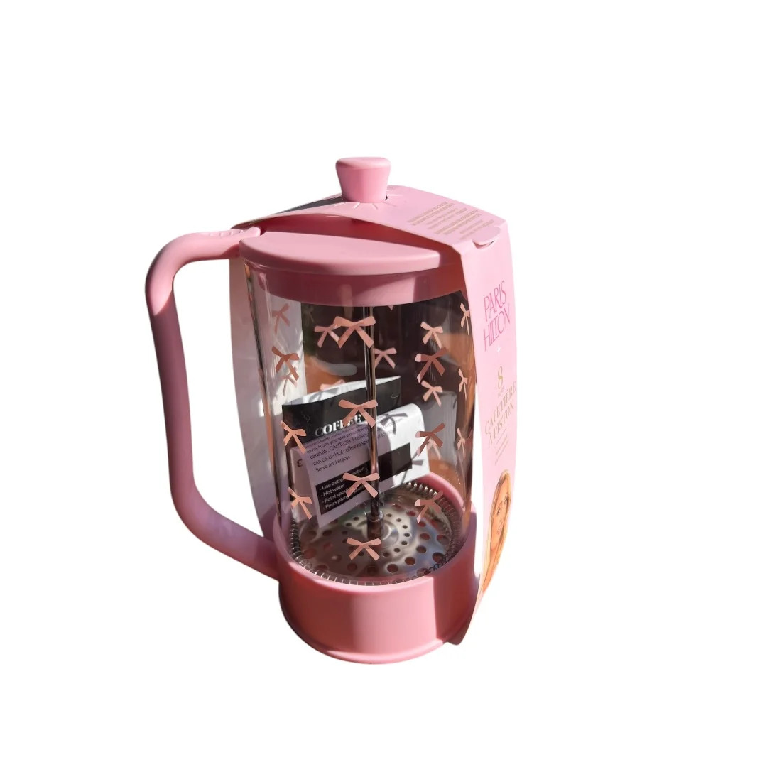 Paris Hilton French Press Coffee Maker with Pink Bow Shape | Walmart (US)
