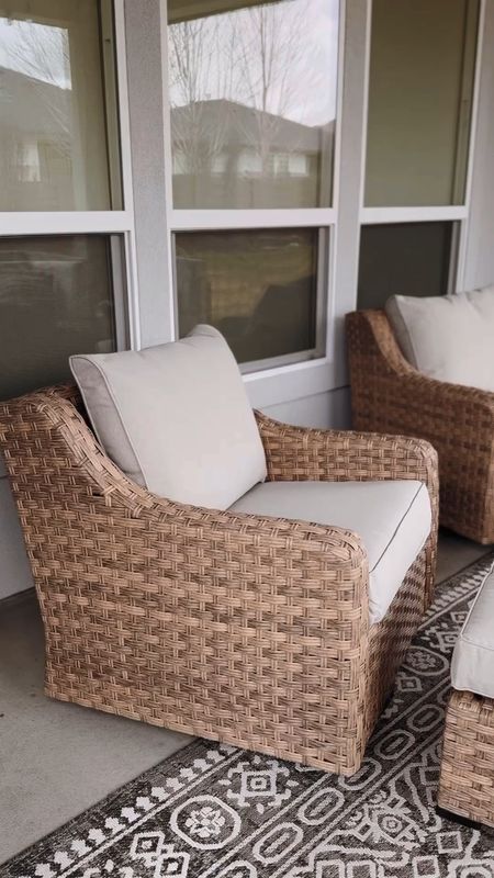 Just got part of my new Walmart patio set in! It’s amazing!! The chairs rock back and forth and do a full 360 swivel plus they come with the covers and are pre scotch guarded 

#LTKsalealert #LTKSeasonal #LTKhome