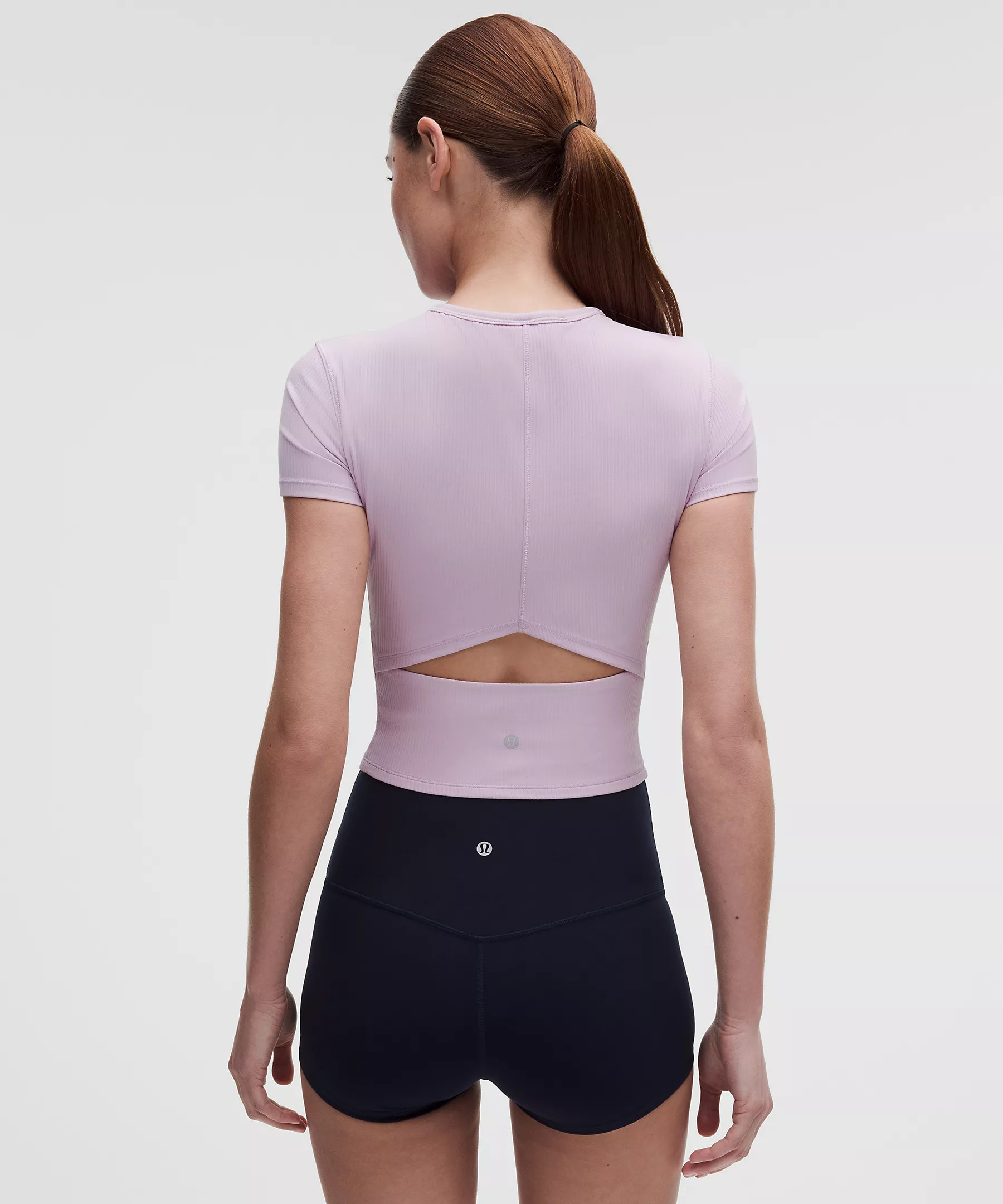 All It Takes Ribbed Keyhole Short-Sleeve Shirt | Women's Short Sleeve Shirts & Tee's | lululemon | Lululemon (US)