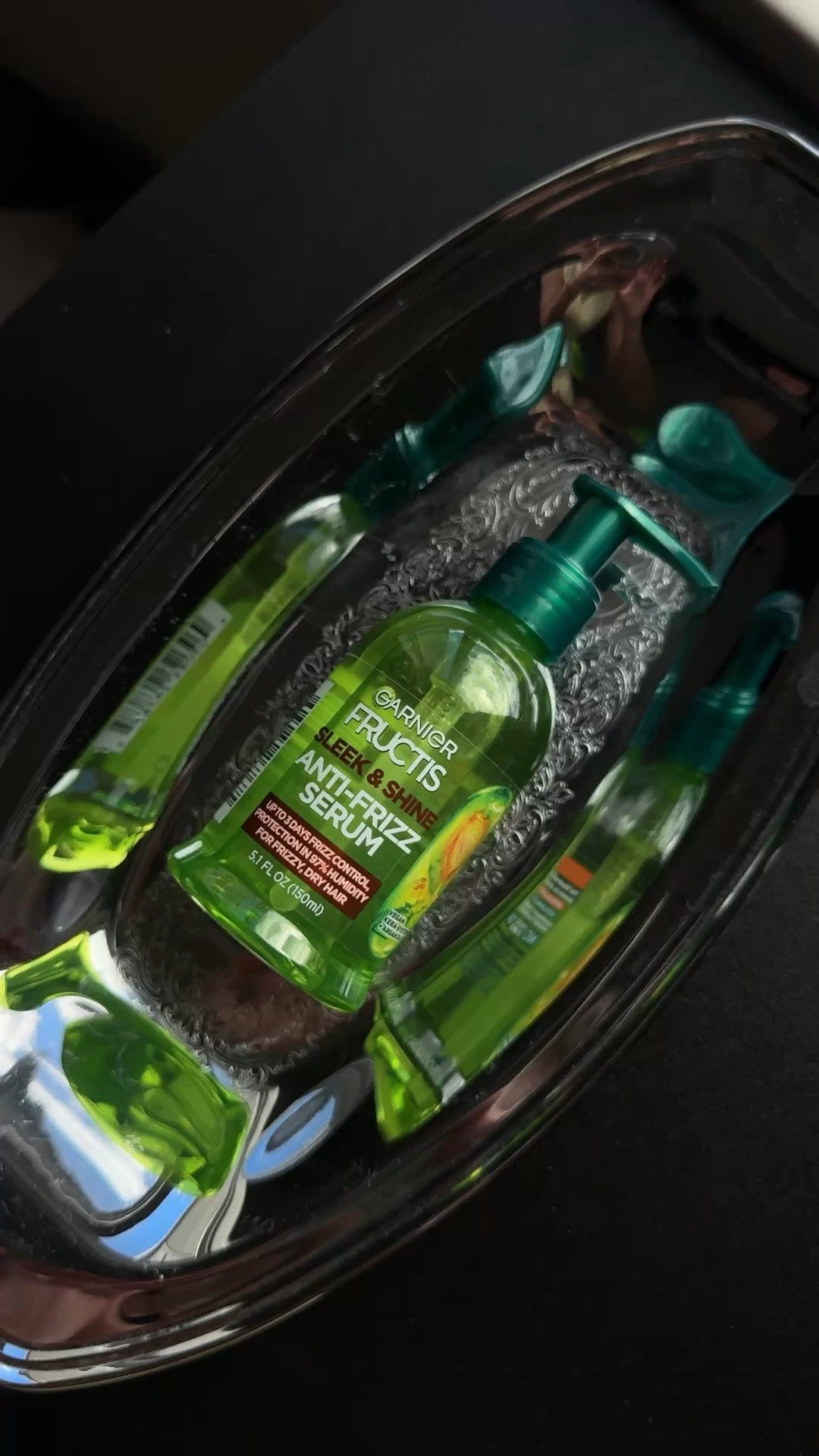 Instant frizz control with Garnier!
Use it on wet, damp or dry hair or a sleek finish. 

#LTKBeauty #LTKmorningroutine