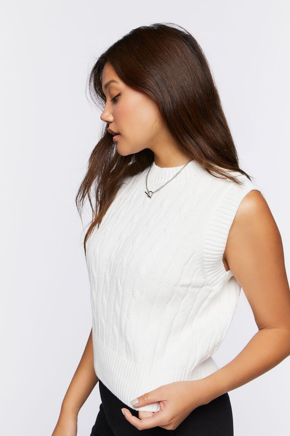 Cable Knit Sweater Vest | Forever 21 | Forever 21 (US)