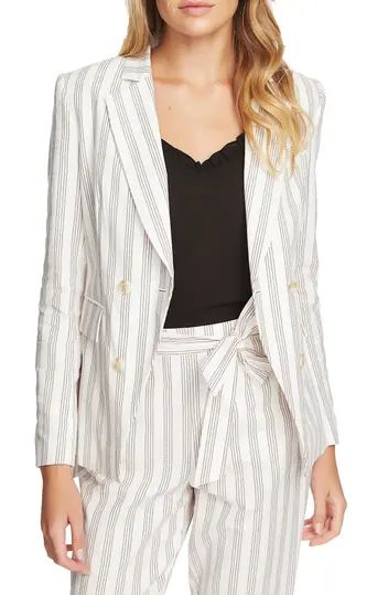 1.STATE | Duet Modern Stripe Double Breasted Jacket | Nordstrom Rack | Nordstrom Rack