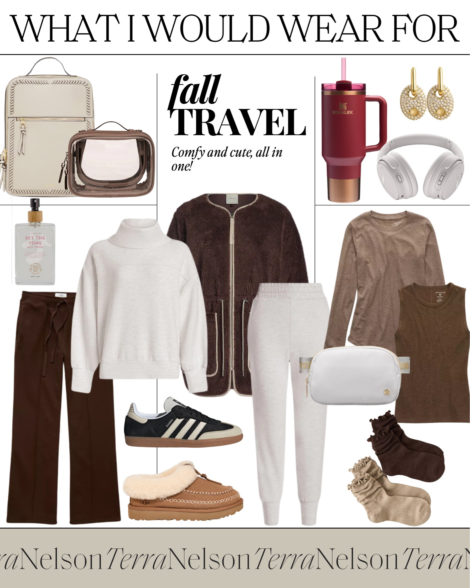 Fall and Winter Travel Day Outfits!

Fall & Winter Travel Outfits
Travel Outfit / Cozy Loungewear / Travel-Friendly Outfits / Layered Fall Look / Comfy Travel Style / Oversized Sweaters / Soft Knit Joggers / Travel Sets / Relaxed Fit Pants / Cozy Cardigans / Matching Lounge Sets / Minimalist Jewelry / Gold Hoops / Simple Necklace / Layered Bracelets / Stylish Backpacks / Travel Bags / Crossbody Bags / Versatile Totes / Comfy Sneakers / Slip-On Shoes / Chunky Knit Scarf / Travel Blankets / Warm Beanies / Compression Socks / Casual yet Chic

#LTKTravel #LTKSeasonal #LTKStyleTip