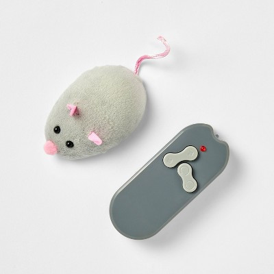 Electronic Chasing Mouse Cat Toy - Boots & Barkley™ - Gray | Target