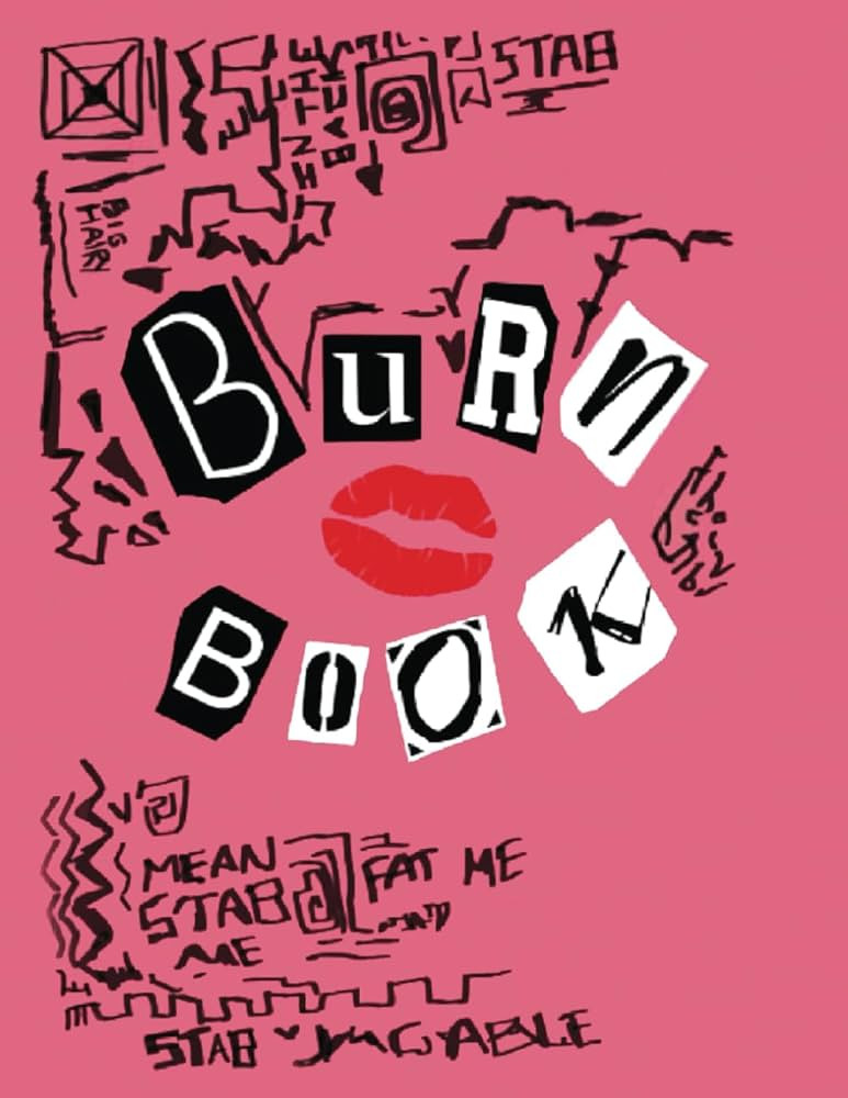 Burn Book Girls Notebook | Amazon (US)
