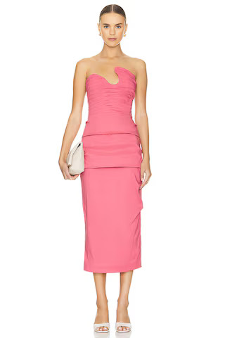 Rachel Gilbert Cheri Dress in Rose from Revolve.com | Revolve Clothing (Global)