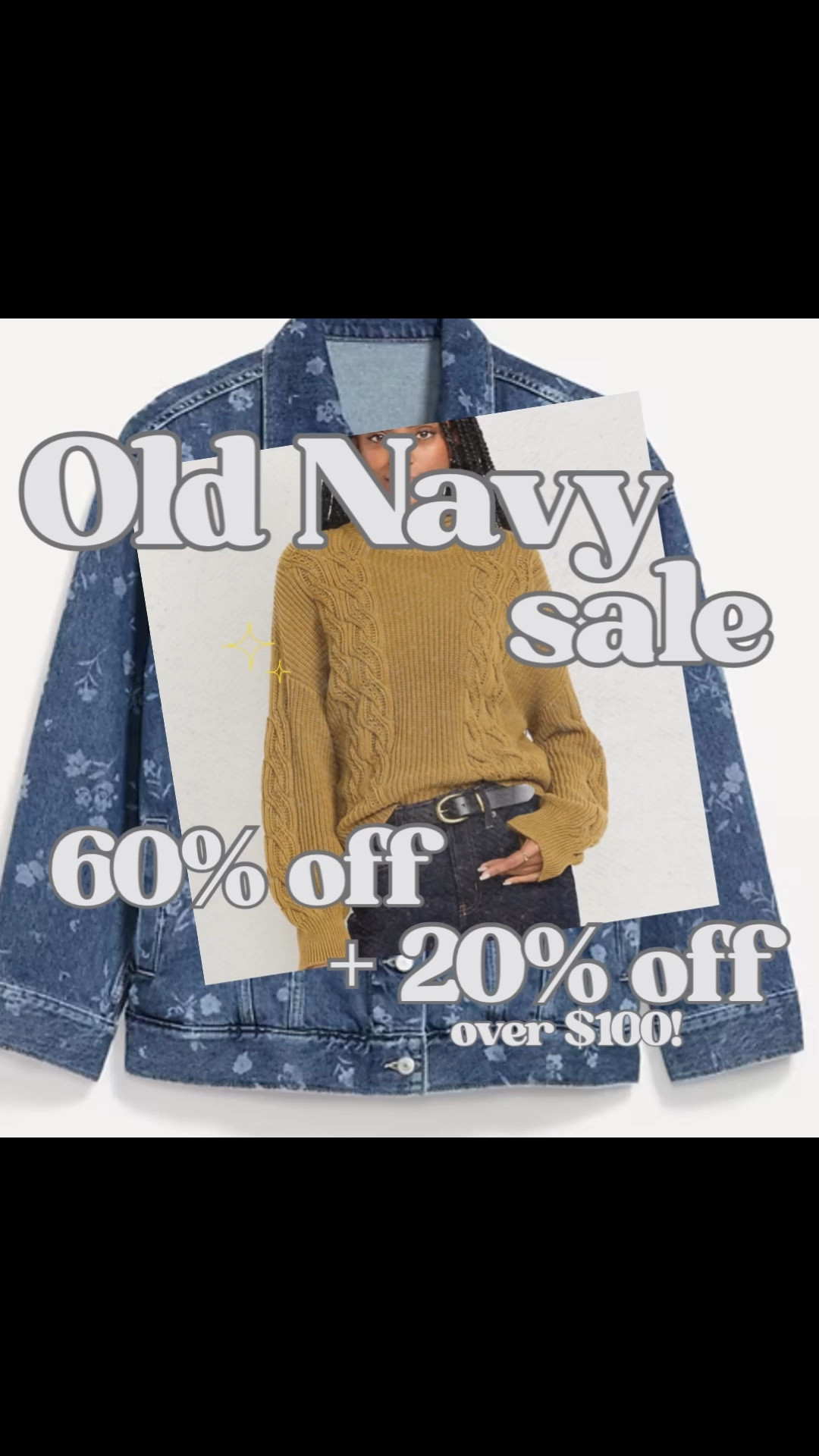 Old Navy 60% Off Clearance + Extra 20% Off $100 — Coats Under $30 & New Spring Finds
Old Navy just dropped a huge clearance event — 60% off their winter inventory as they make room for spring pieces (I already see flip-flops on the site 👀). Coats and outerwear are marked down to under $30, sweaters are heavily discounted, and a ton of basics are included.
The best part? You get an extra 20% off when you spend $100, and it stacks on top of the 60% off. It also works on new arrivals, including lightweight spring sweaters, transitional layers, and early warm-weather pieces.

old navy sale, old navy winter clearance, old navy coats, old navy sweaters, old navy spring outfits, tall girl fashion, tall friendly outfits, budget friendly clothing, affordable fashion finds, winter clearance sale, old navy try on haul

#LTKHoliday #LTKTall #LTKSaleAlert
