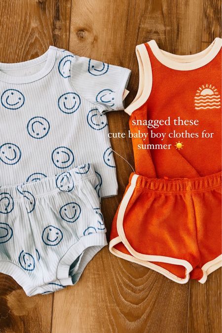 Cute baby boy outfits for summer! ☀️

#LTKbaby #LTKkids #LTKbump