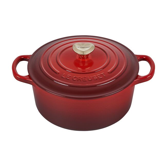 Round Dutch Oven with Heart Knob | Le Creuset