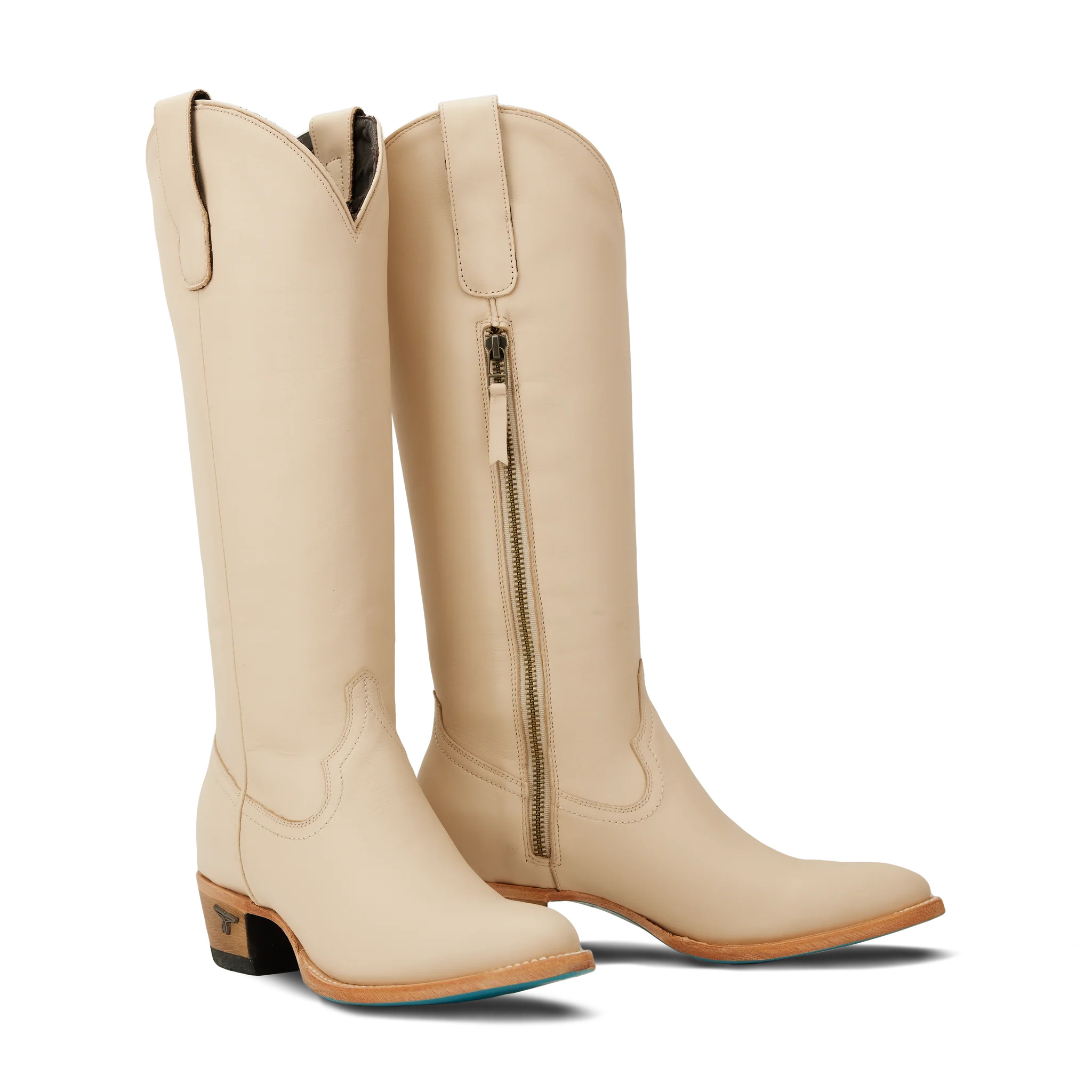 Plain Jane Boot - Pale Ivory | Lane Boots