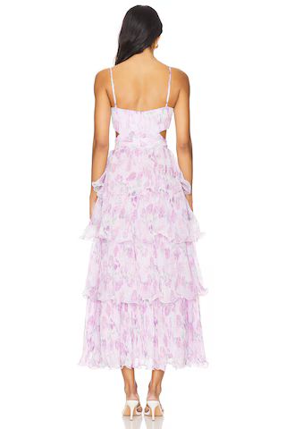 Jaiden Dress in Lavender Floral | Revolve Clothing (Global)