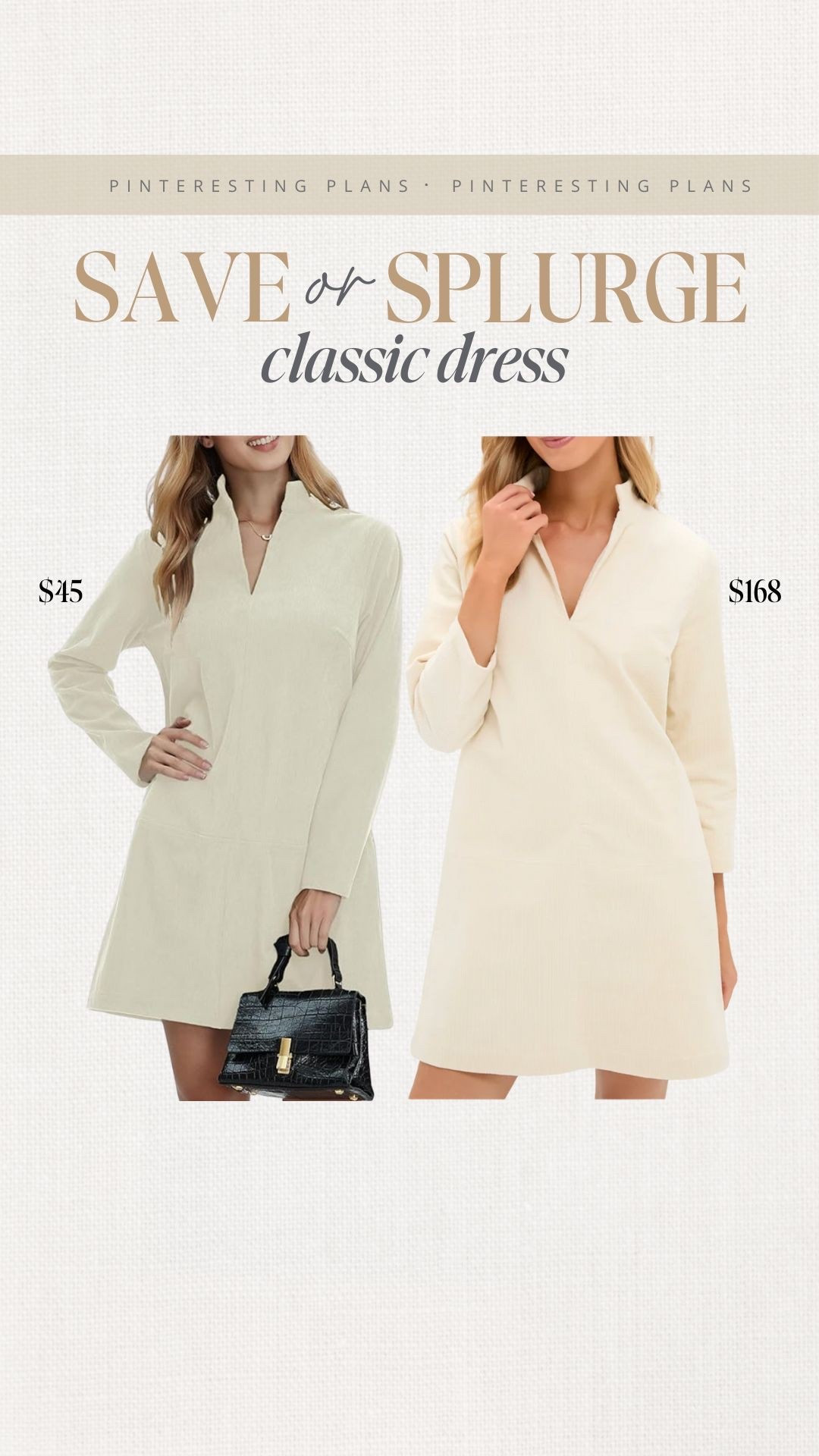 Save or splurge dress. 


#LTKootd #LTKgrwm #LTKFindsUnder50