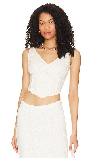 Alec Top in Cannoli Cream | Revolve Clothing (Global)