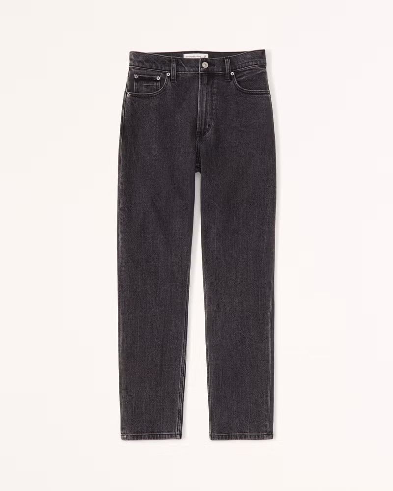 High Rise Mom Jean | Abercrombie & Fitch (US)