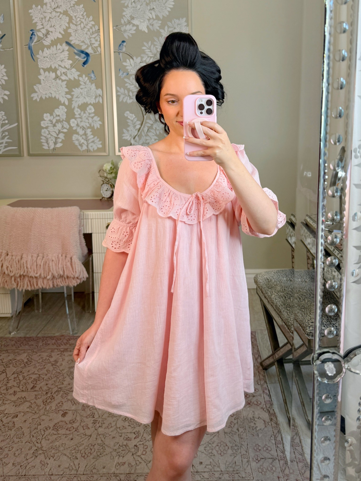 The cutest pink dress that you can easily toss on as a mom on the go! 

#LTKmomlife #LTKPetite