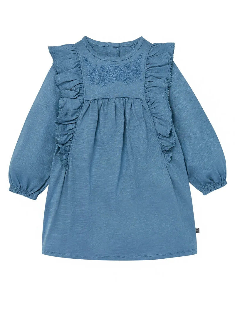 Modern Moments by Gerber Toddler Girl Dress with Ruffles, Sizes 12M-5T | Walmart (US)