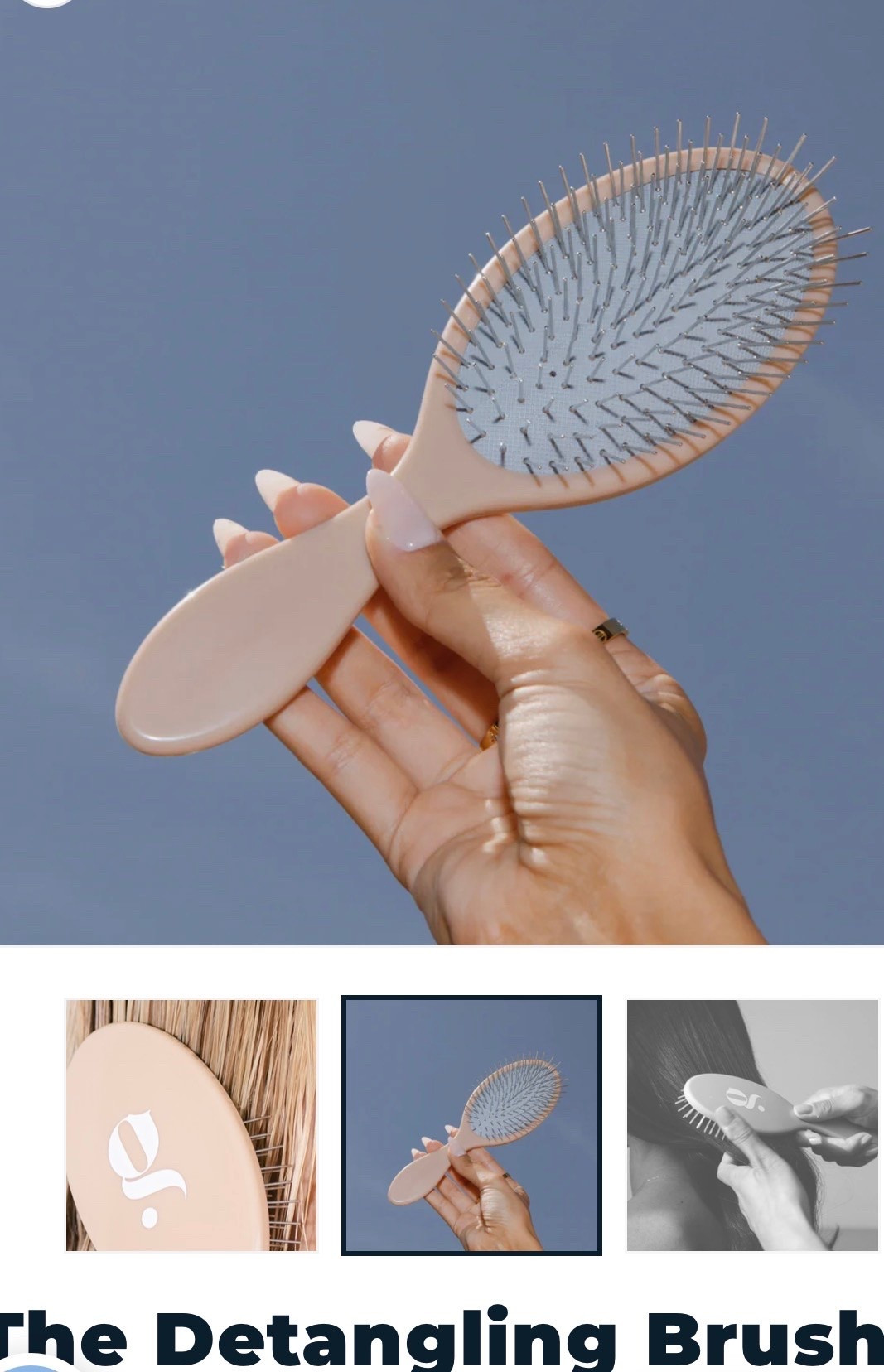 The best detangling brush on the planet🙌🏼 stimulates the scalp and gets through all of the knots instead of just brushing ontop of them. 
She is also is the easiest brush it clean🙌🏼 
I’ve had mine for about 7 years now and it’s still going strong, and clean😘

#LTKmorningroutine #LTKselfcare #LTKBeauty