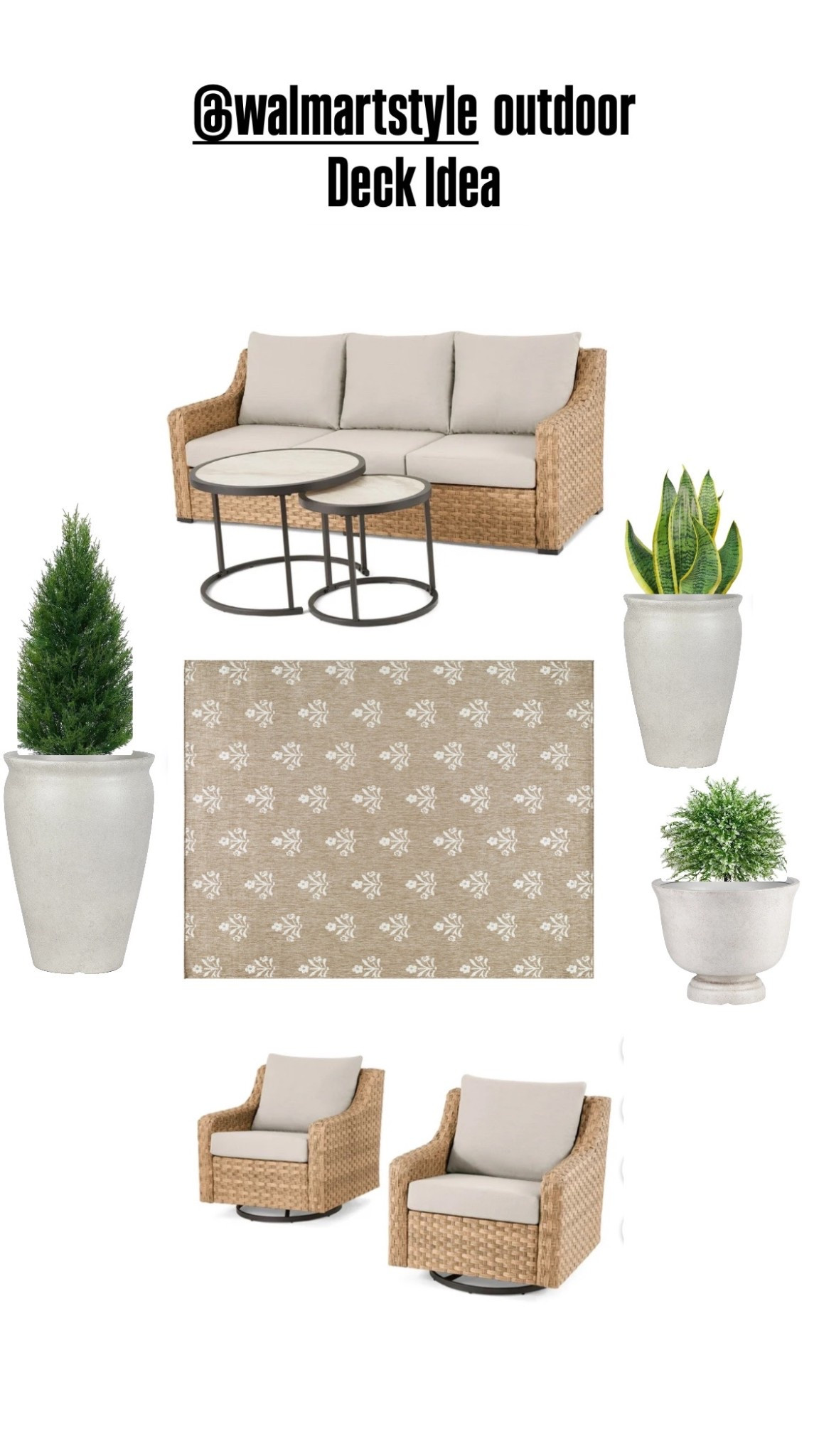 Walmart outdoorDeck Idea