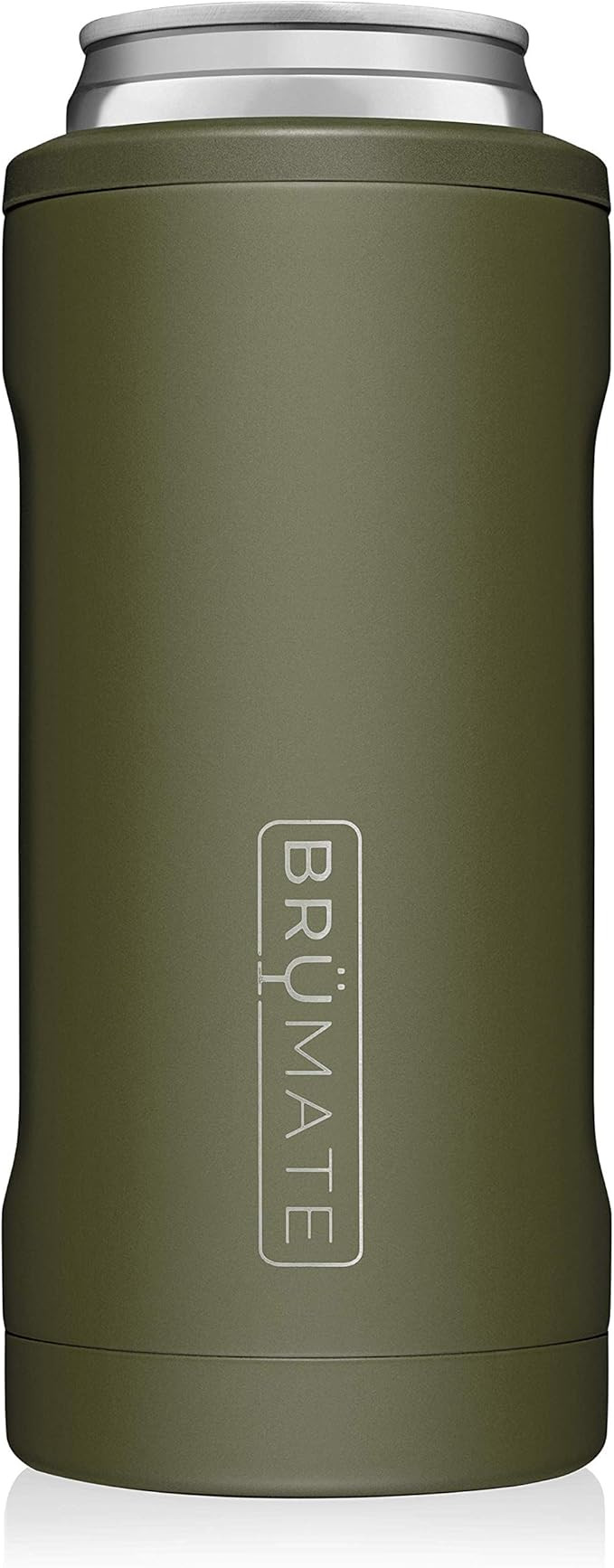 BrüMate Hopsulator Slim Double-walled Stainless Steel Insulated Can Cooler for 12 Oz Slim Cans (... | Amazon (US)