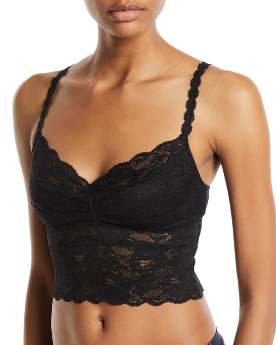 Never Say Never Cropped Lace Camisole | Neiman Marcus