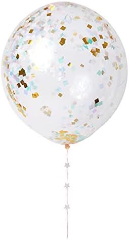 Meri Meri Iridescent Confetti Balloon Kit | Amazon (US)