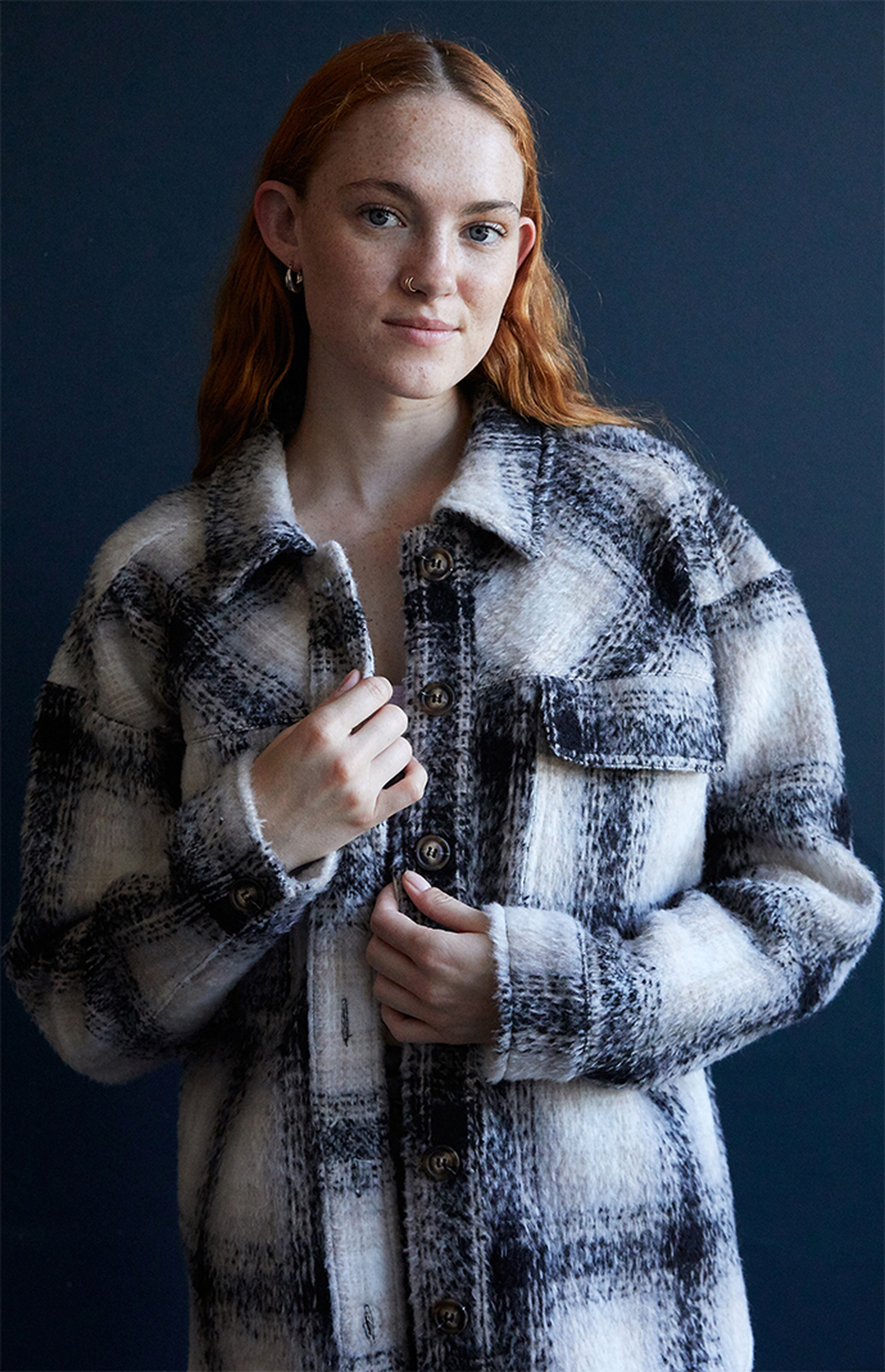 LA Hearts Oversized Shacket | PacSun | PacSun