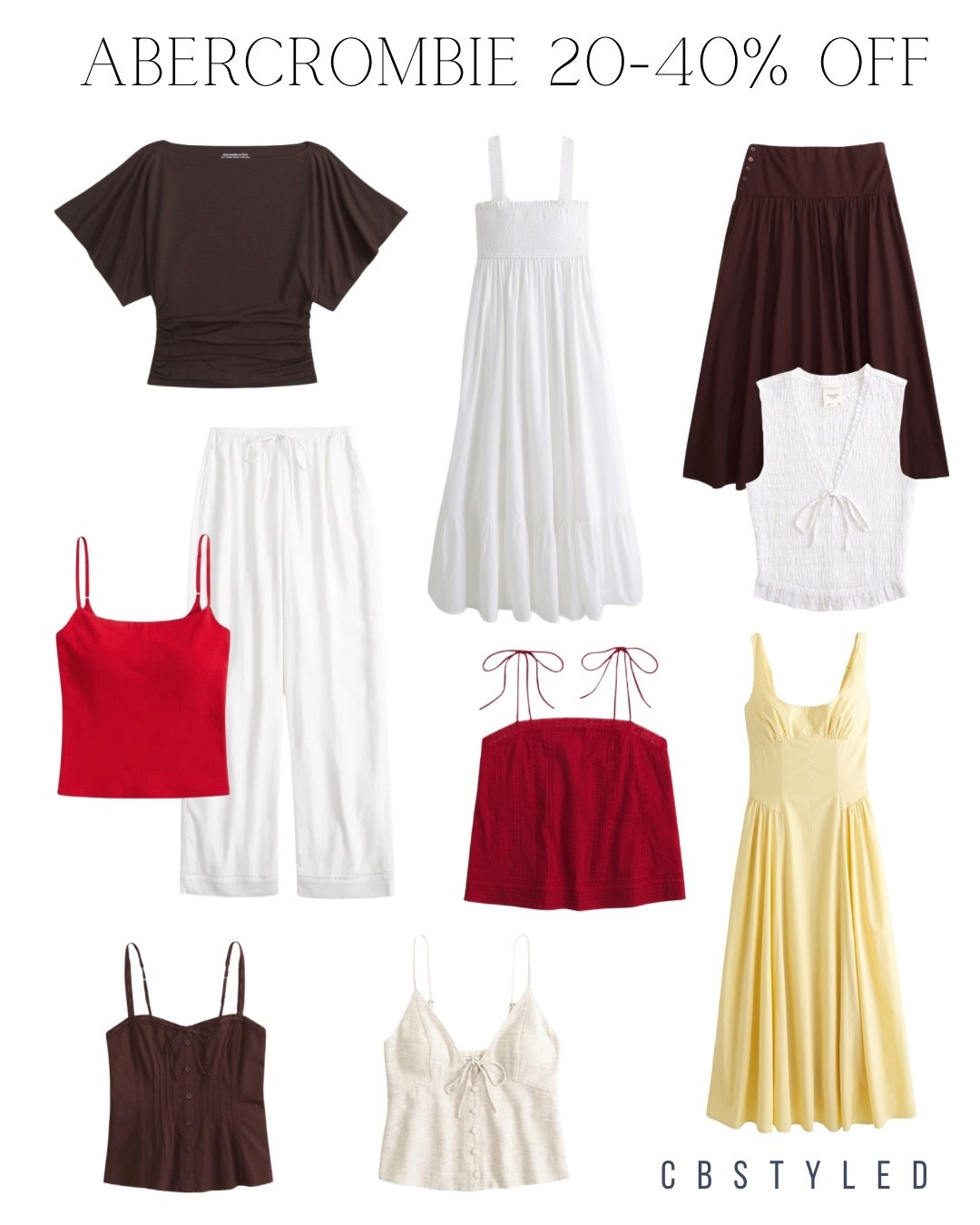Abercrombie 20-40% off!

#LTKootd #LTKgrwm #LTKSaleAlert