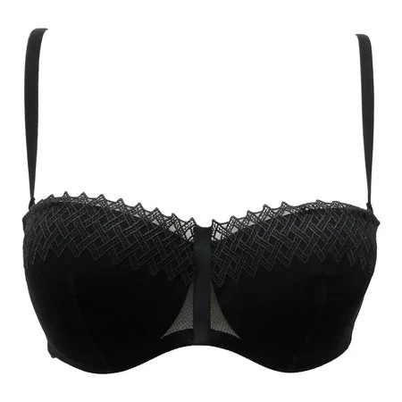 La Perla Greta Bandeau Black Bra Womens Style : 906390-0002 | Walmart (US)