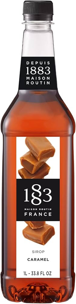 1883 Caramel Syrup - Flavored Syrup for Hot & Iced Beverages, Rich, Full-Bodied Taste, All-Natura... | Amazon (US)