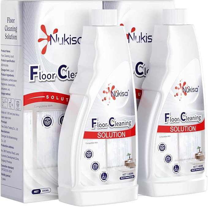 Sweet Orange Scent Floor Cleaning Solution Compatible With Roborock Robot Vacuum And Mop Cleaner... | Amazon (US)