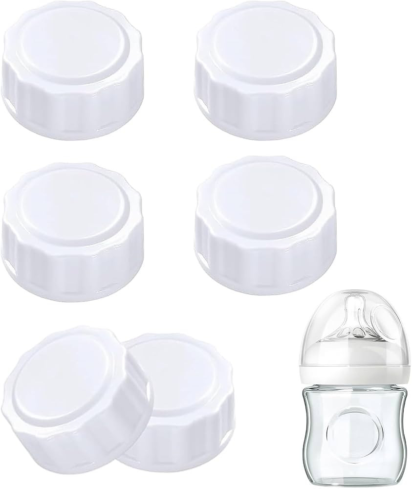 (6-PCs) Travel Bottle Caps Compatible with Avent Bottles-Baby Bottle Lid-Bottle Lids Replacement-... | Amazon (US)