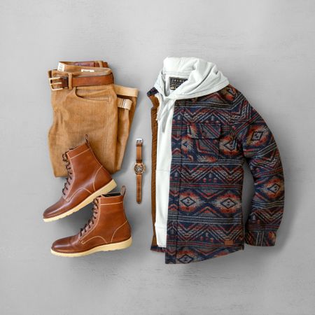 Level up your winter swagger with a hoodie that says "chill" and an aztec sherpa-lined wool jacket from @jachsny that says "warmth game strong.” When paired with @helmboots and @hiroshikato_official you have a knockout combination! 🥊🔥
#mycreativelook #jachsny #helmboots #katobrand
–––––––––––––––––––––––

Hoodie: @jachsny
Jacket: @jachsny
Denim: @hiroshikato_official
Boots: @helmboots
Watch: @avi_8

–––––––––––––––––––––––



#LTKworkwear #LTKstyletip #LTKmens