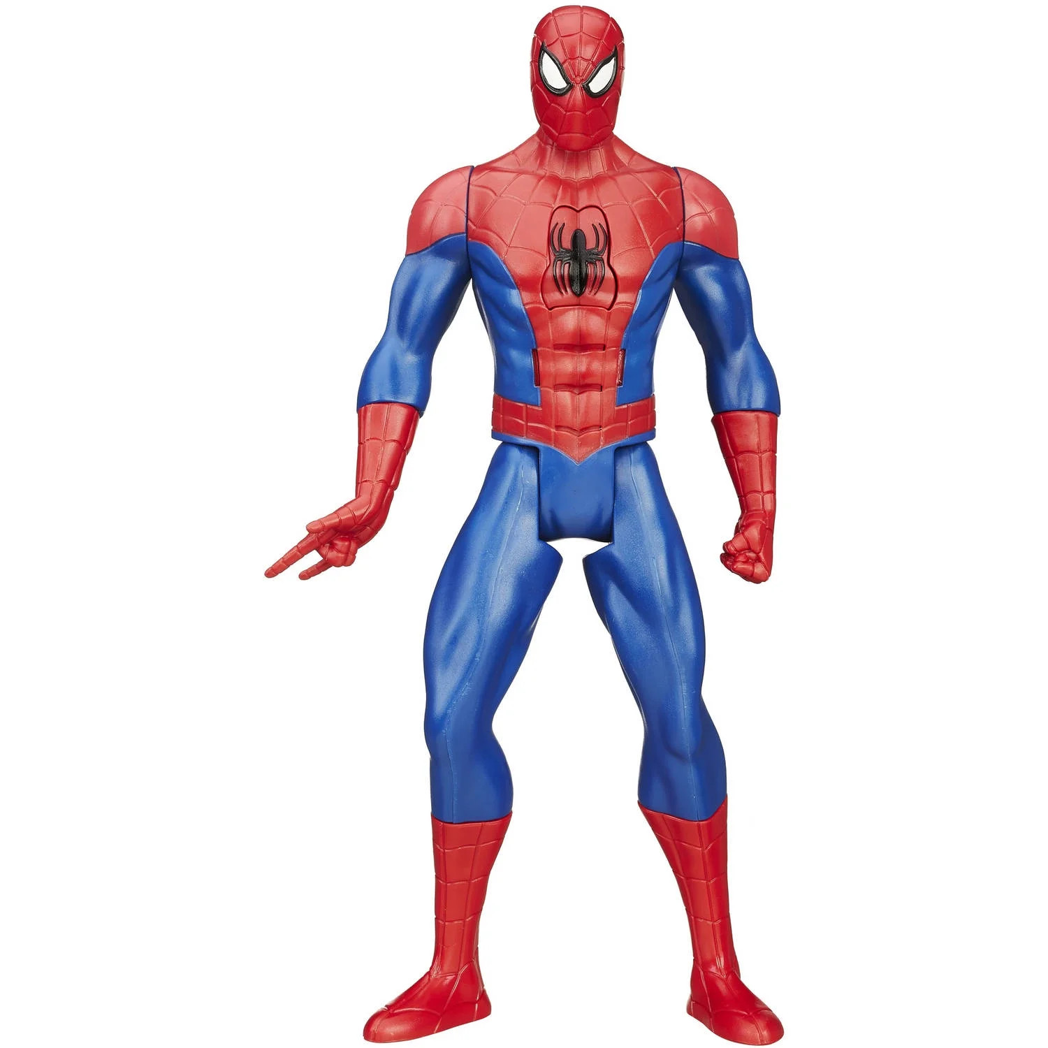 Ultimate Spider-Man Web Warriors Titan Hero Word-Slinging Spider-Man 12" Action Figure | Walmart (US)