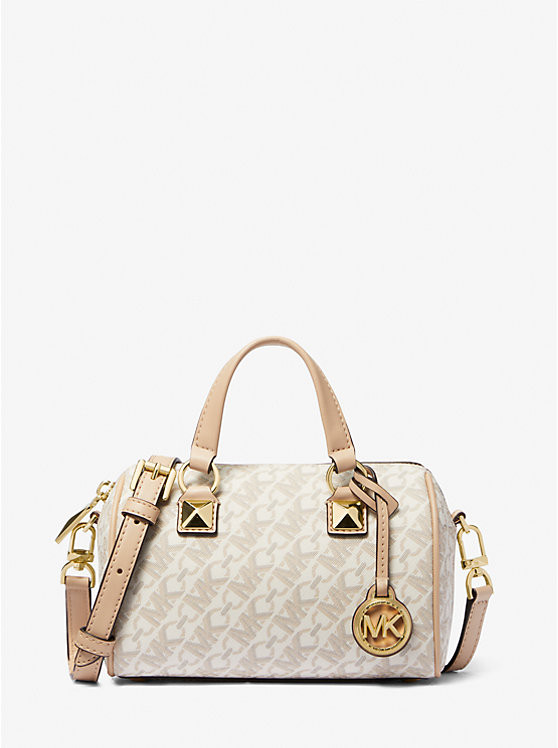 Grayson Small Empire Signature Logo Duffel Crossbody Bag | Michael Kors US