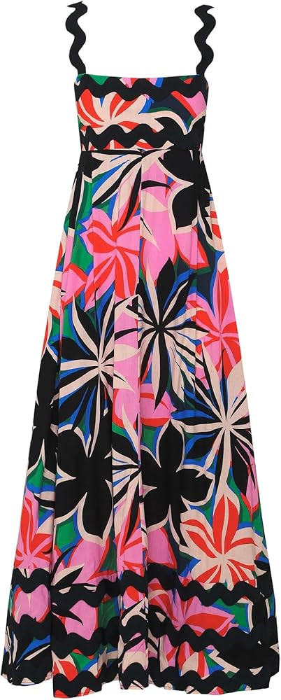 Sexy Printed Skirt, high-end Women's Clothing, Temperament, A-line Skirt, French Camisole Dress | Amazon (US)
