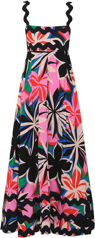 Sexy Printed Skirt, high-end Women's Clothing, Temperament, A-line Skirt, French Camisole Dress | Amazon (US)