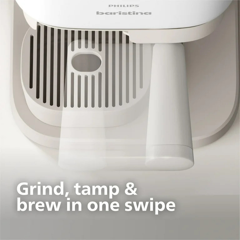 Philips Baristina Automatic Espresso Machine, Milky White | Walmart (US)