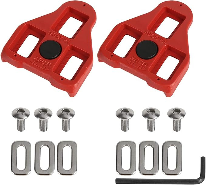 ZEAVAN Bike Cleats, MTB Road Mountain Bike Lock Plate Replacement Self-Locking Bicycle Anti-Slip ... | Amazon (US)