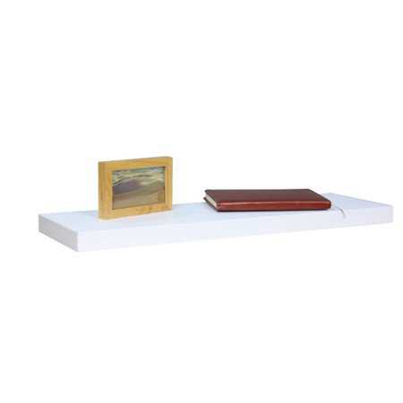 30 Wood Floating Shelf White | Walmart (US)