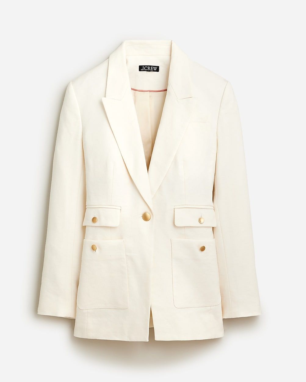 Vivienne blazer in stretch linen blend | J. Crew US