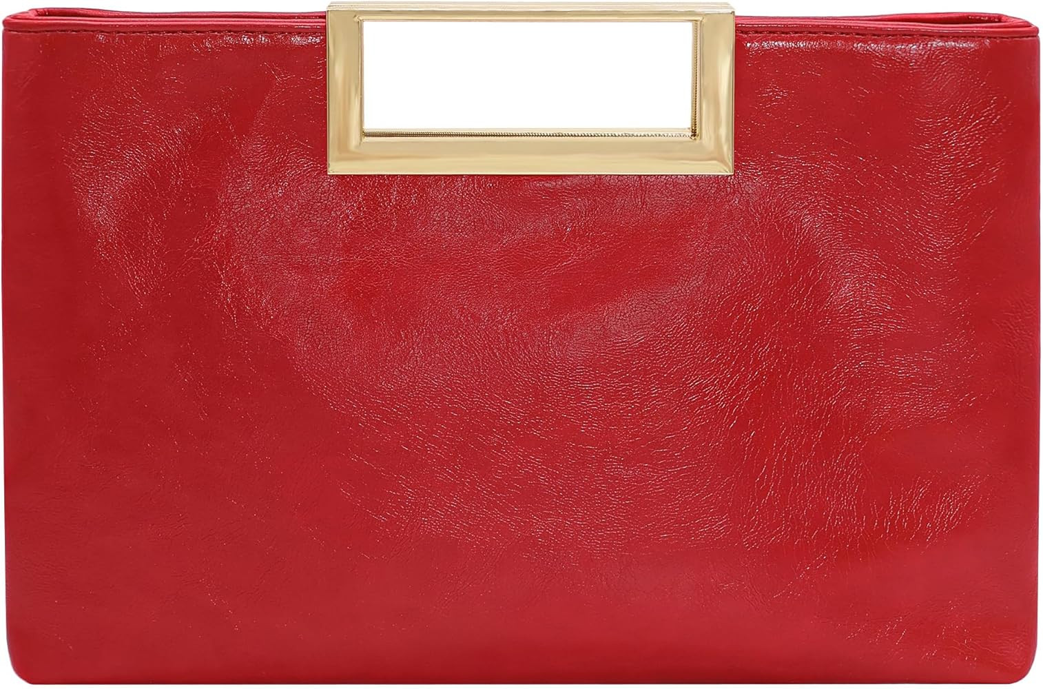 Milisente Clutch Purses for Women Formal Casual Sparkly PU Leather Handbag Purse with Handle for ... | Amazon (US)