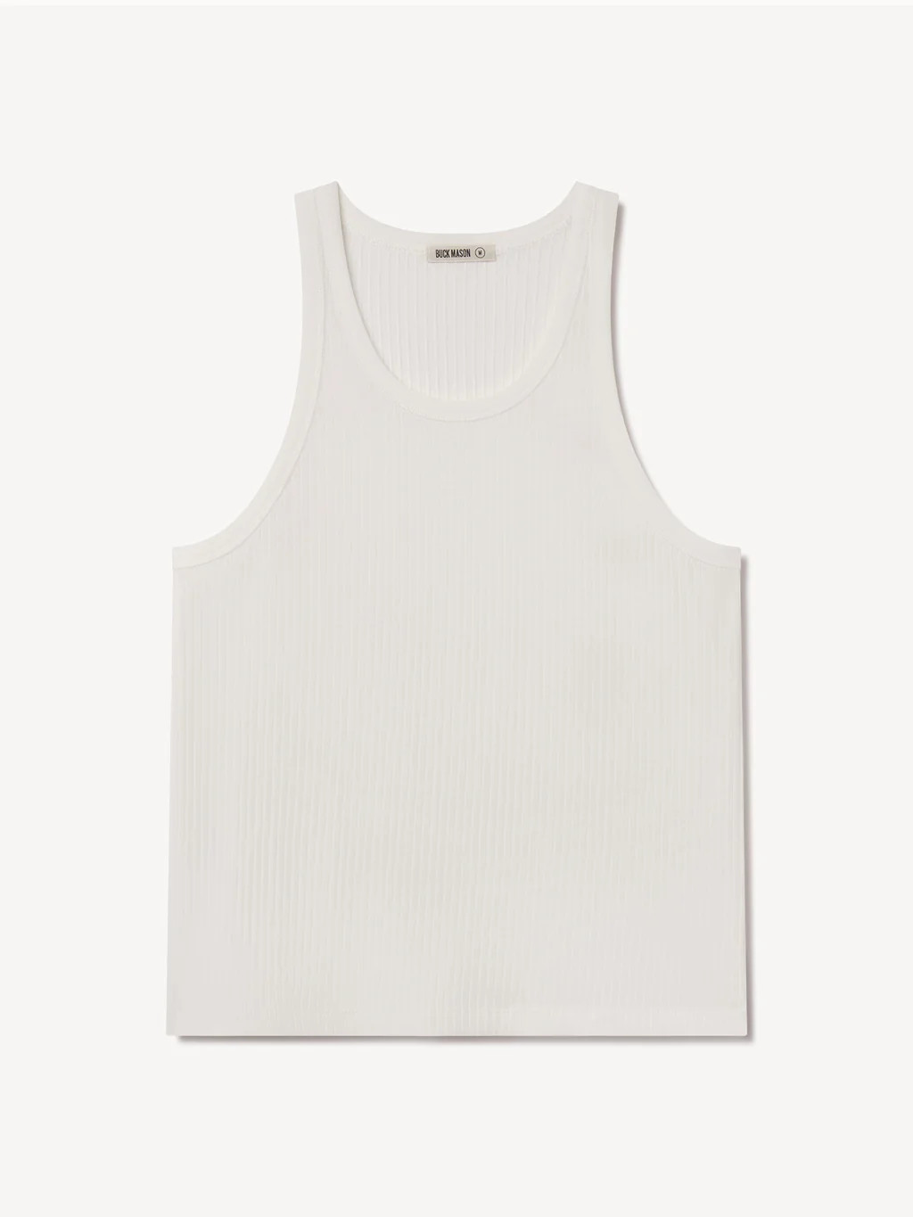 White Slingshot Cotton Tank | Buck Mason | Buck Mason