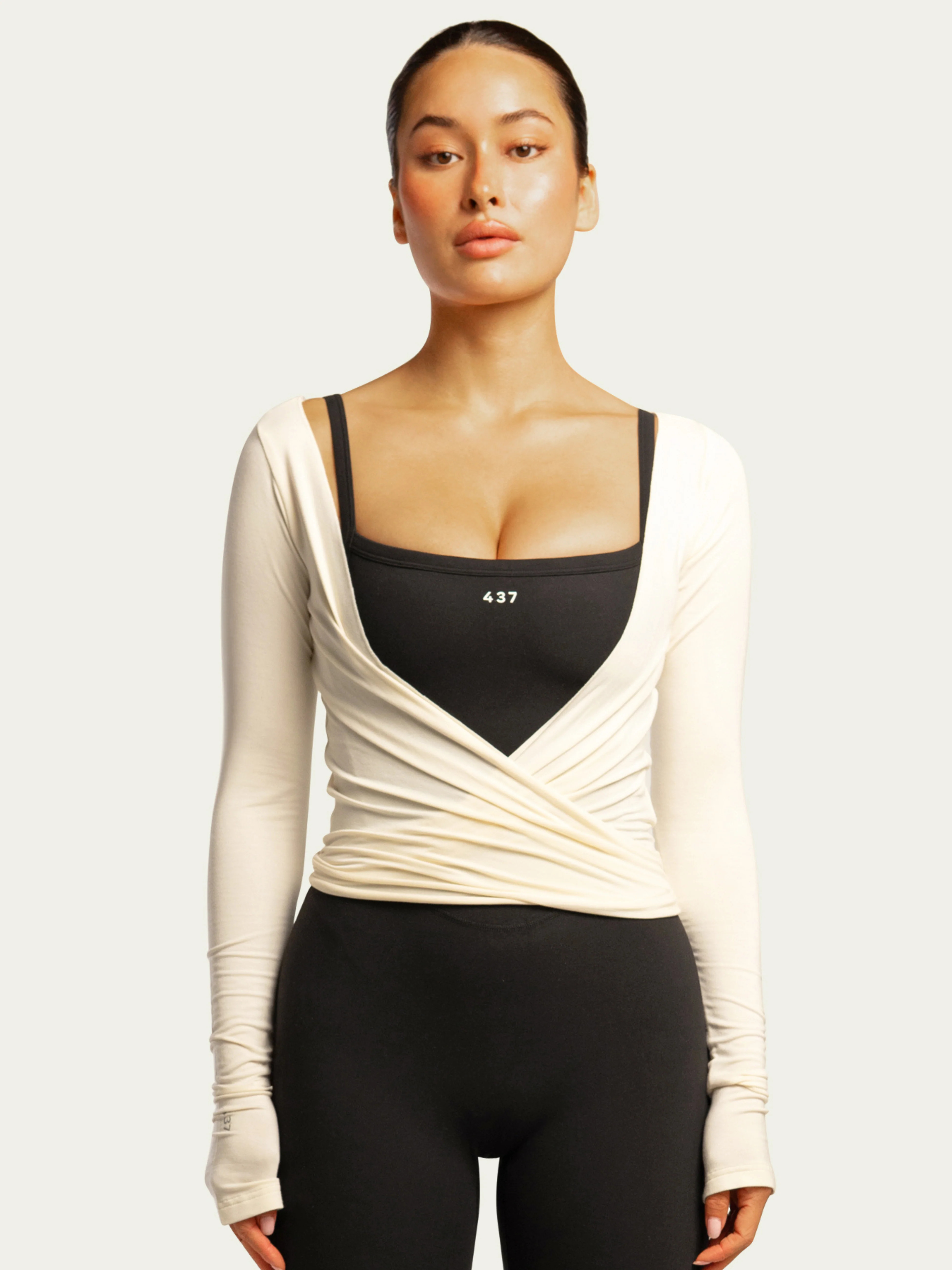 The Ballet Wrap / Cream | 437