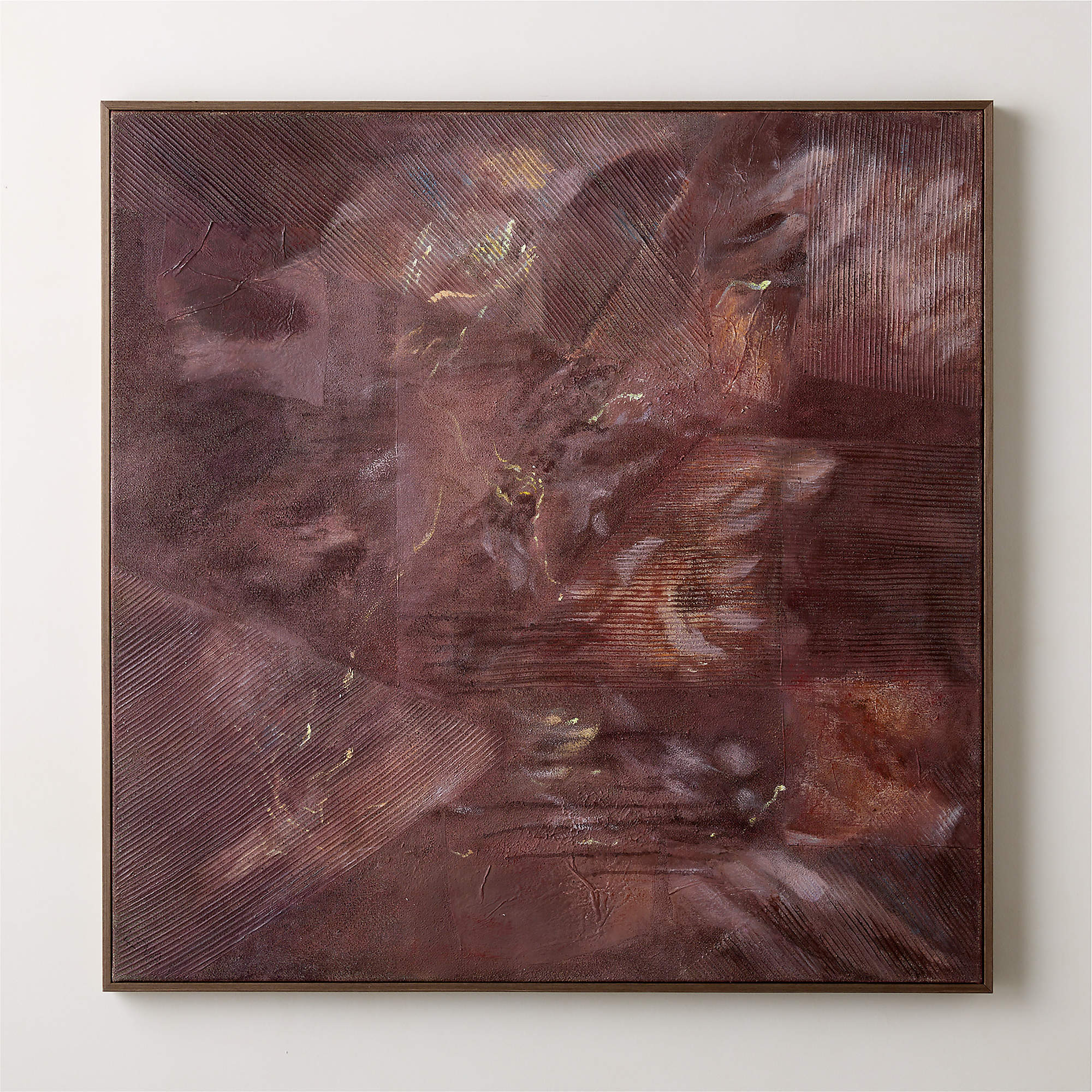 'Siella' Framed Wall Art 40"x40" | CB2 | CB2