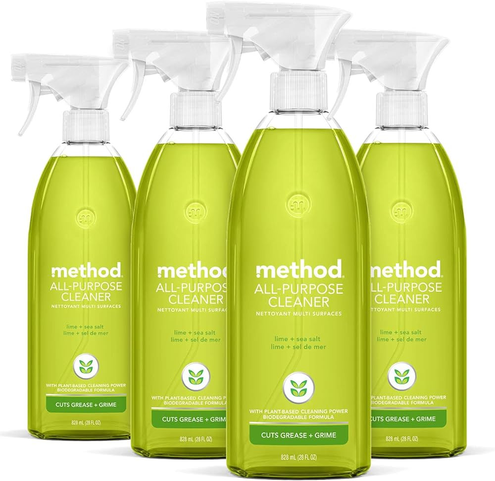 Method All-Purpose Cleaner Spray, Lime + Sea Salt, Plant-Based and Biodegradable Formula Perfect ... | Amazon (US)