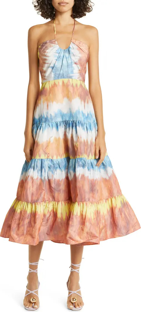 Roberta Tie Dye Stripe Sundress | Nordstrom