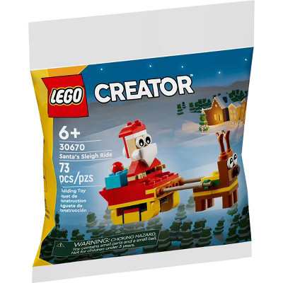 LEGO Creator Santa Sleigh Ride for Christmas 30670 | Target