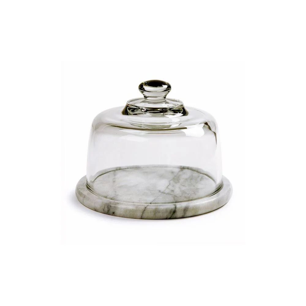 norpro glass cheese dome with marble base | Walmart (US)