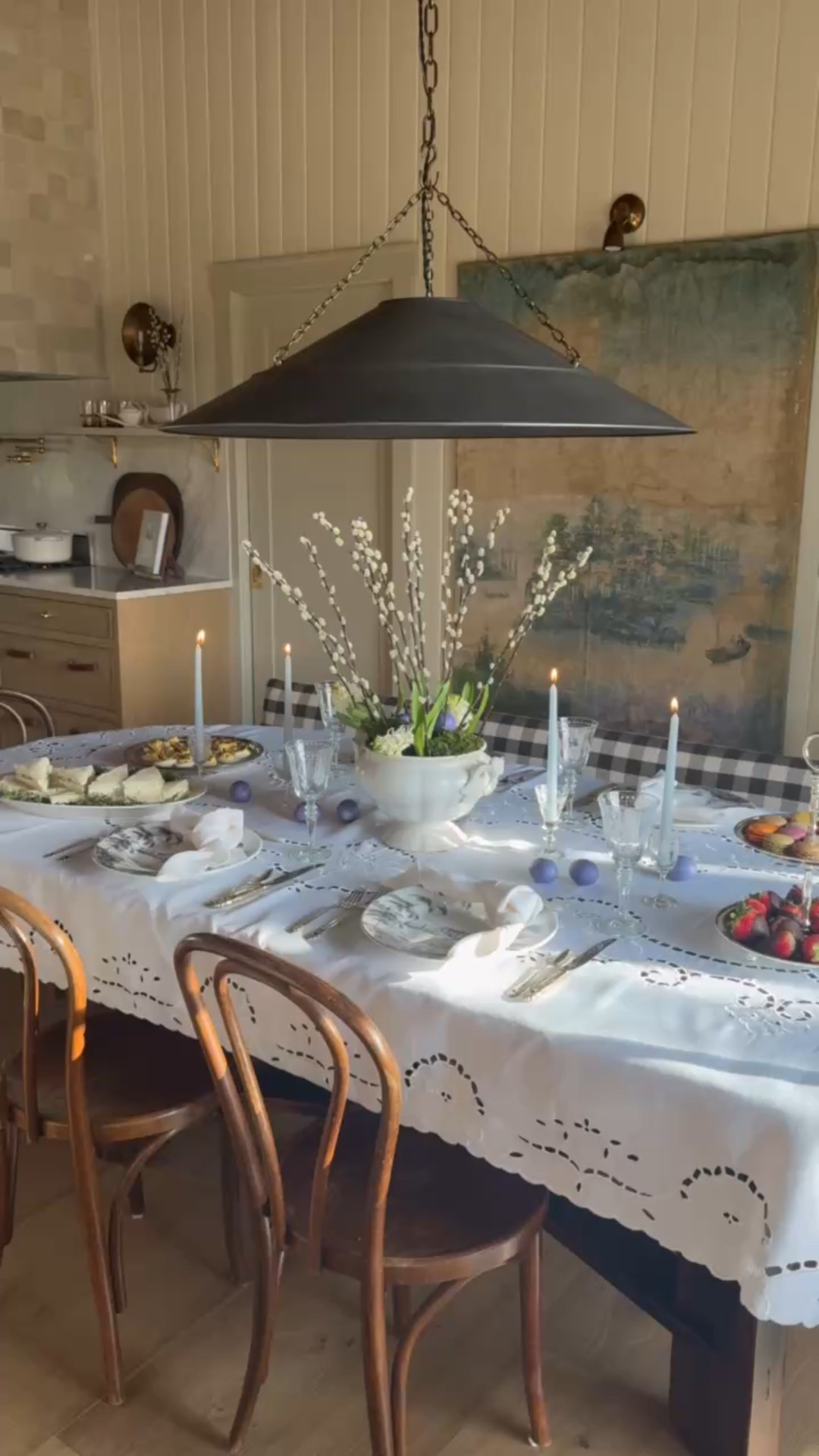 Get Easter ready with this elegant and simple table setting idea! Blue taper candles, delicate china, etched glassware, and festive touches!

#LTKSeasonal #LTKStyleTip #LTKHome